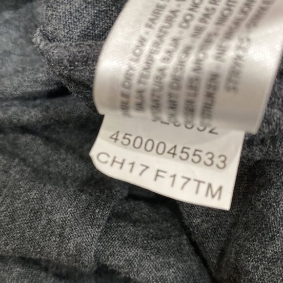 Ariat Long Sleeve Cotton Top Heathered Grey with Cartoon Motive size S - Picture 7 of 8